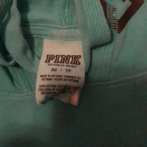PINK Pullover Hooded Tee - Picture 3 of 3